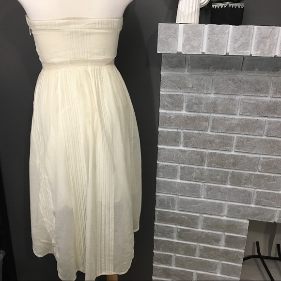 Boho high-low strapless dress - Picture 4 of 4